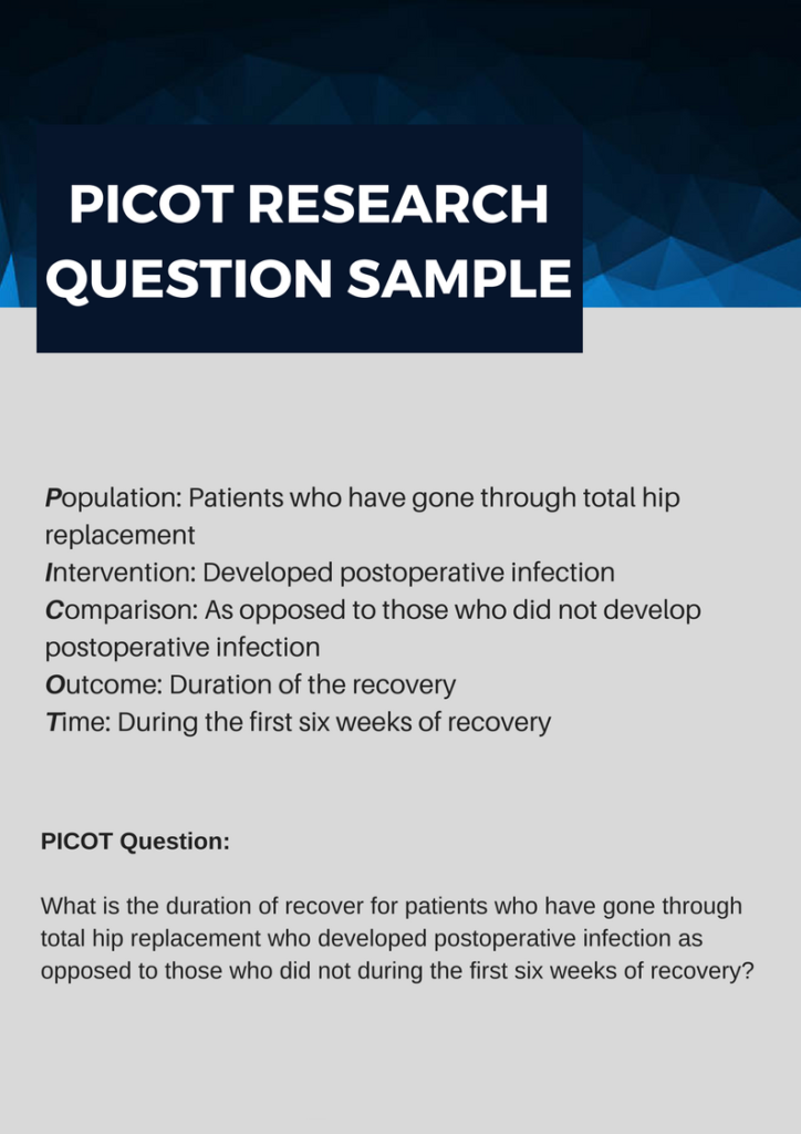 example of picot question in nursing